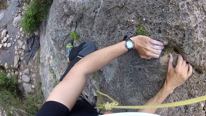 En medio de la faena. Chula la GoPro!